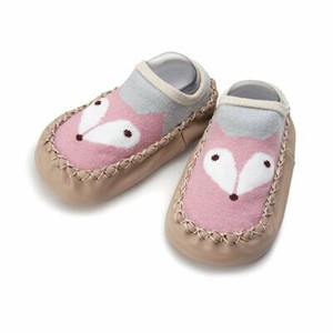 baby pink moccasins