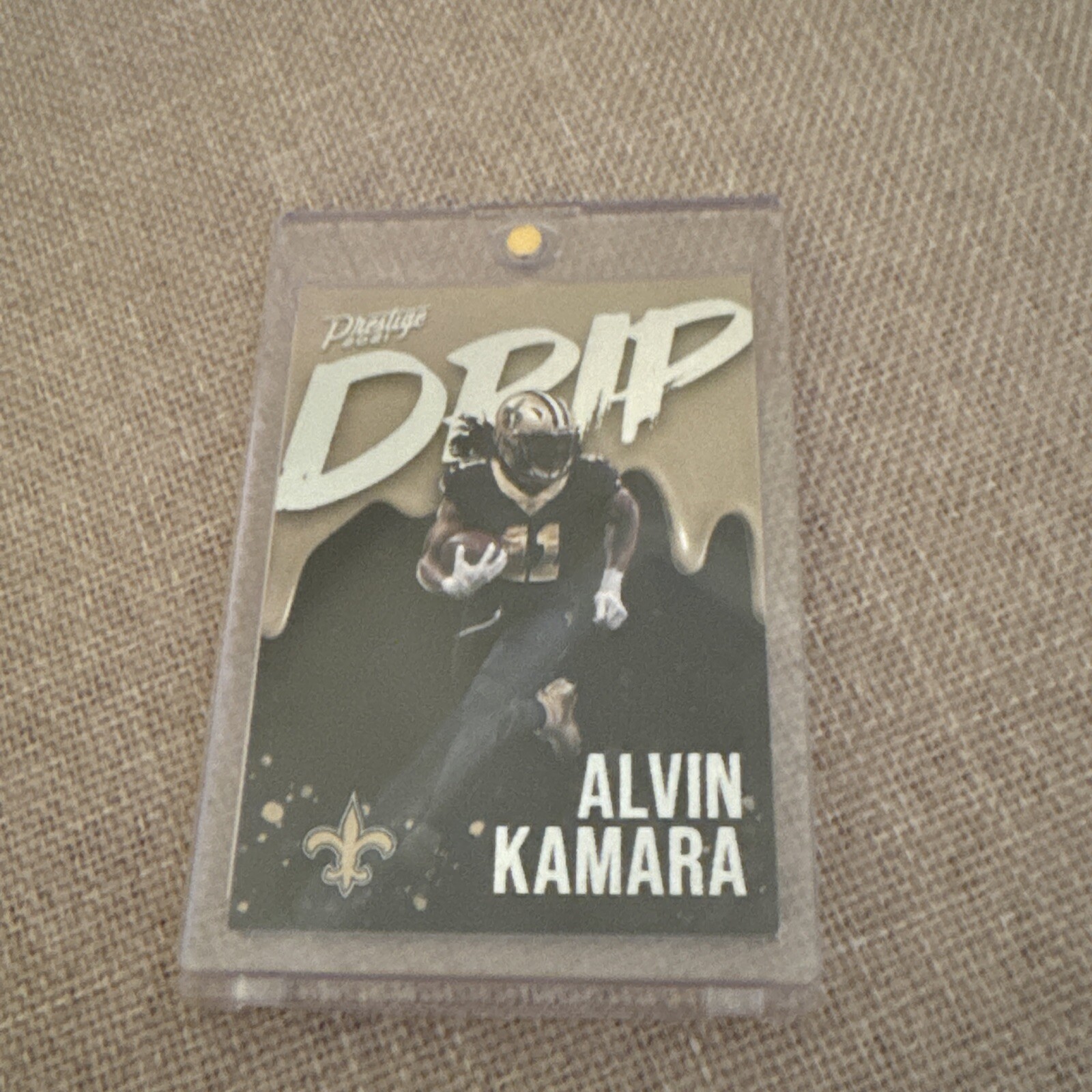 Alvin Kamara 2021 Panini Prestige Drip #ND-AK New Orleans Saints