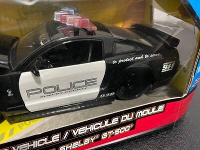 Jada 2007 Ford Mustang Cobra GT500 Police Car Patrol Muscle 1/24