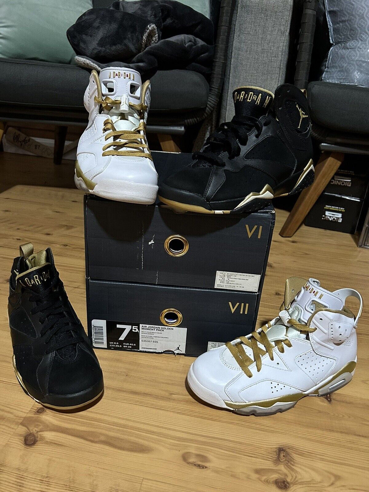 golden moment pack jordan