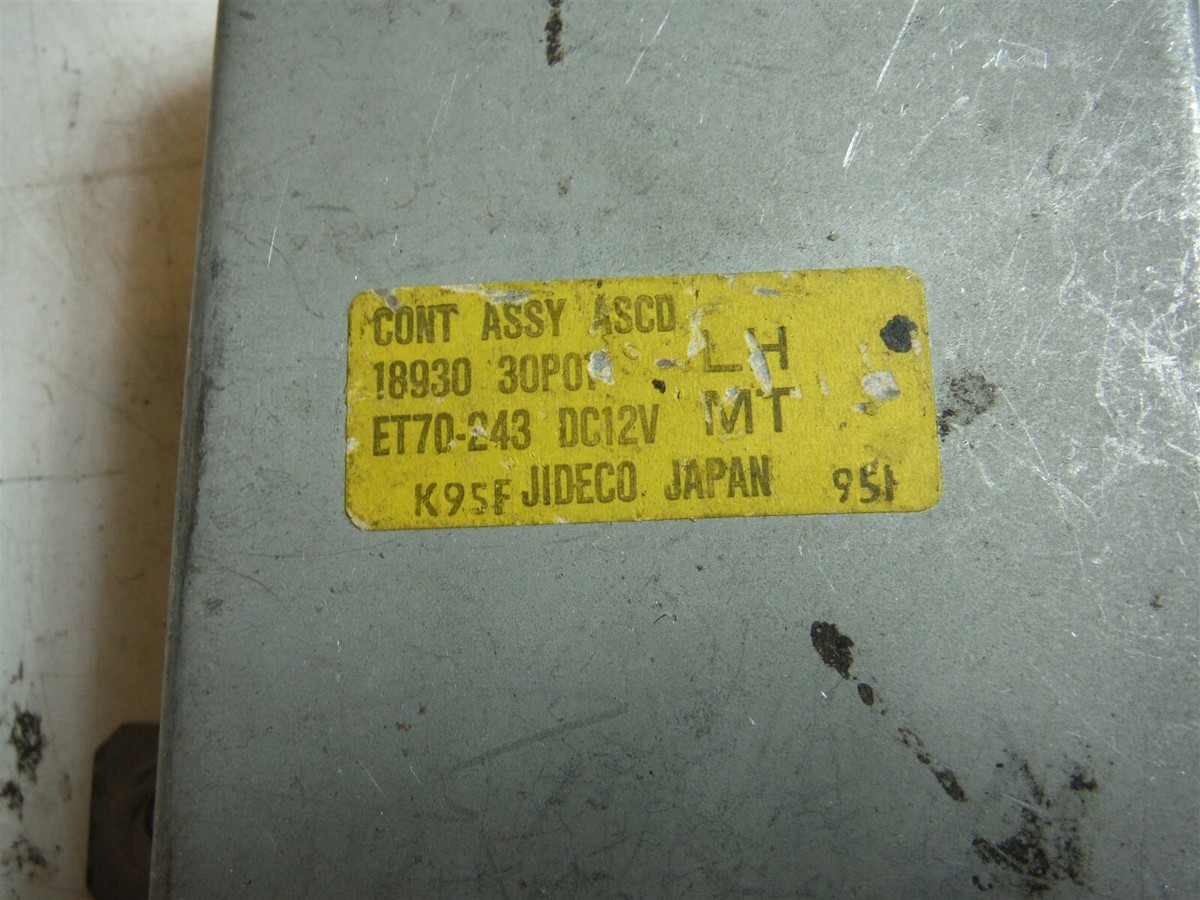 1990 NISSAN 300ZX M/T CRUISE CONTROL MODULE RELAY UNIT 18930 30P00