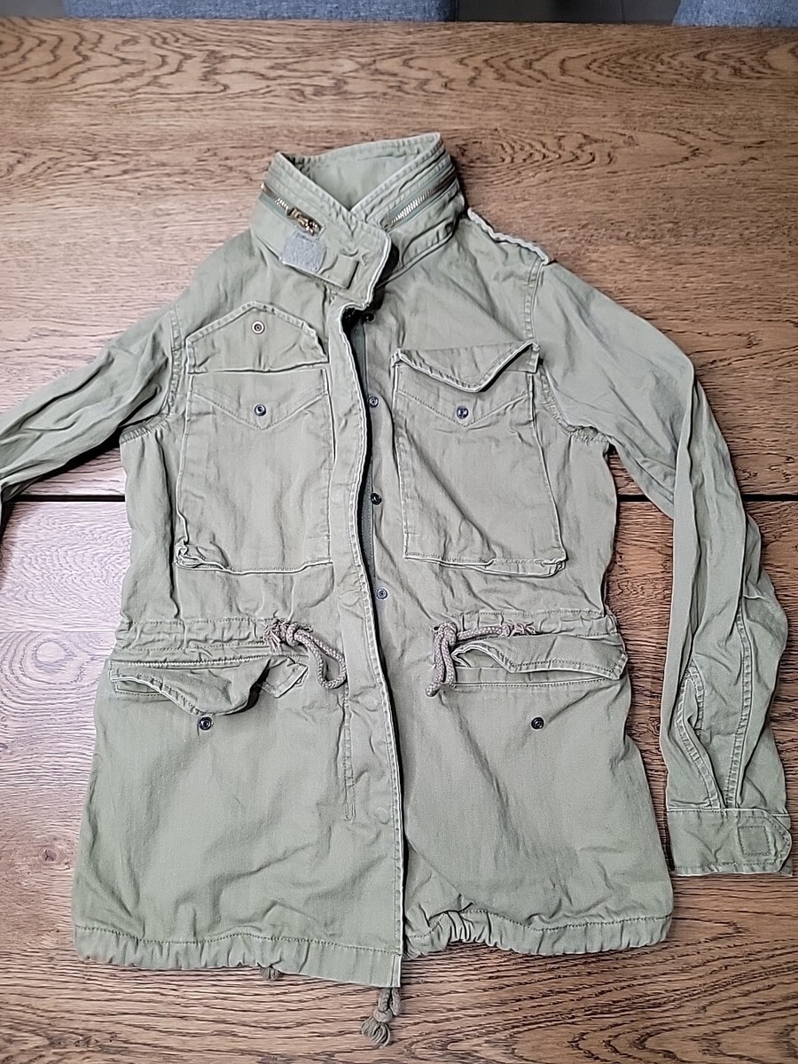 Ralph Lauren Denim Supply Jacket Mens M Hidden Hoodie