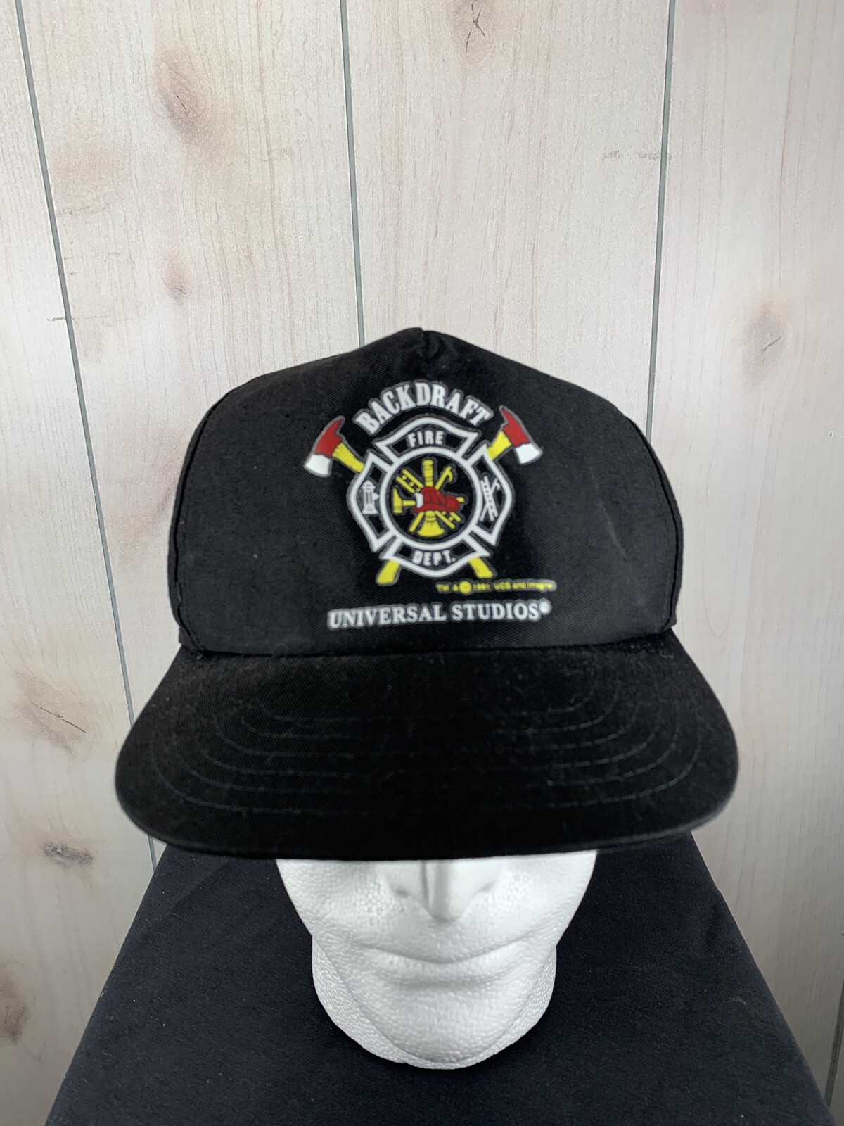 Vintage Backdraft Universal Studios Snapback Hat … - image 1
