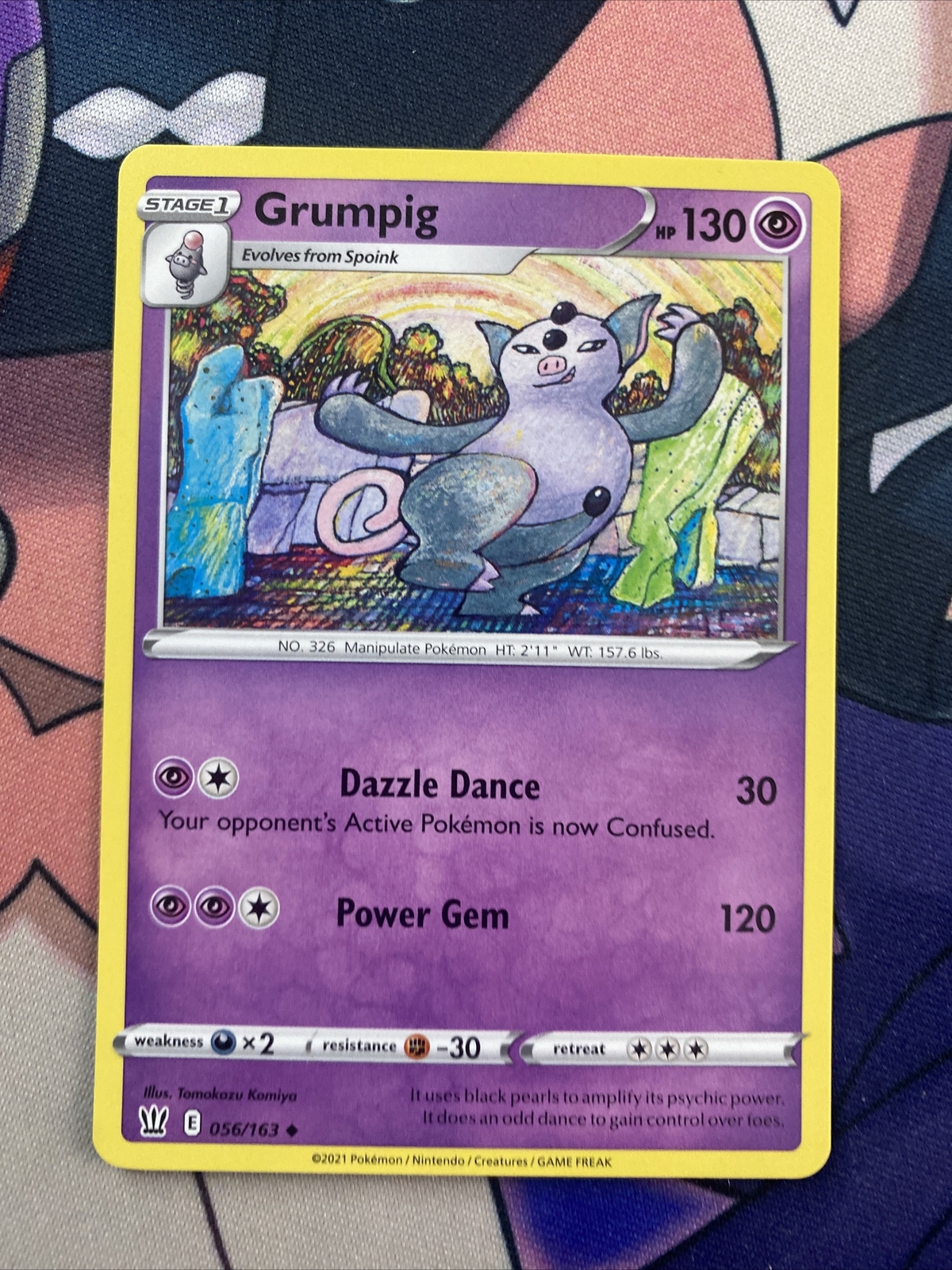 Pokemon TCG Battle Styles Grumpig 056/163