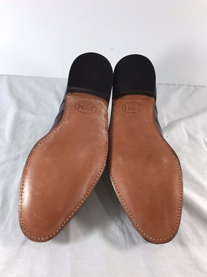 Vintage JOHNSTON MURPHY ARISTOCRAT Oxford Burgundy Leather  display picture 3