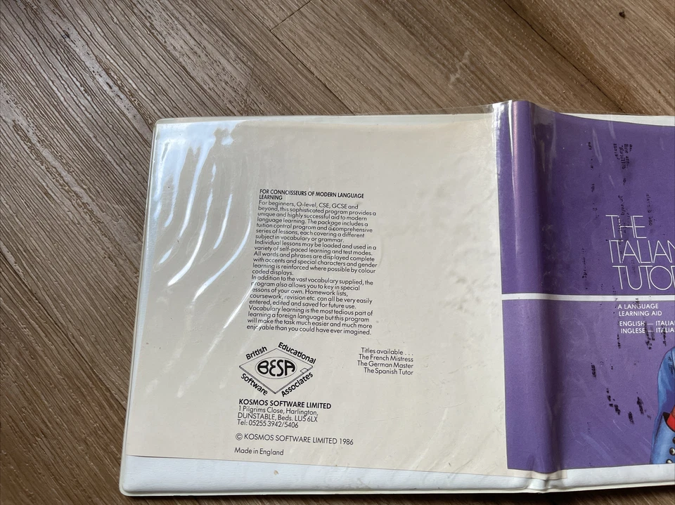 the Italian Tutor for the Atari ST Computer tested & working - Image 3 of 4