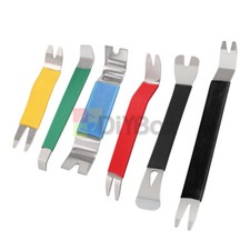 6Pcs Car Trim Removal Tool Set Hand Tools Pry Bar Panel Door Interior Clip Kits