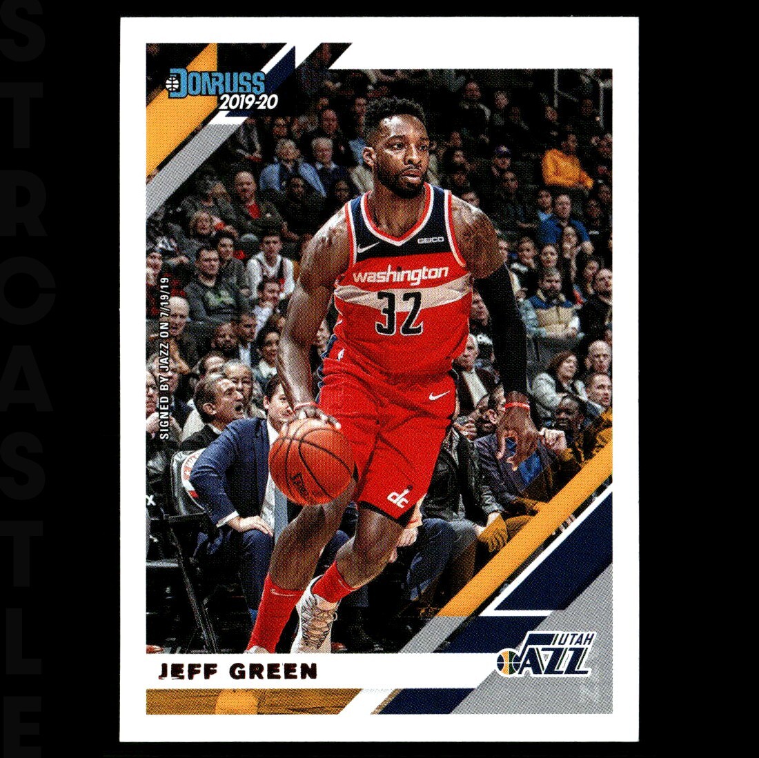 Jeff Green 2019-20 Panini Donruss #75 Utah Jazz 🏀 Basketball Card
