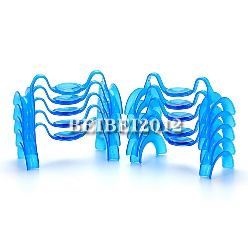 10 Pcs Dental M-Shape Mouth Opener with Mirror Cheek Retractor Teeth Whitening - Picture 8 of 8