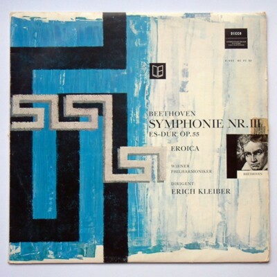 Beethoven Symphony No. 3 Es - Dur, Op.55 Eroica NEAR MINT Decca Vinyl LP