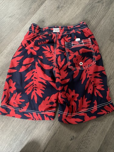 GapKids Medium (8) Navy & Red Board Shorts Boys Swimsuit Swim EUC - Picture 4 of 5