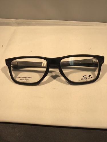 Oakley Sunder eyeglasses OX8123-0455 Satin Black 55/17mm - Picture 4 of 5