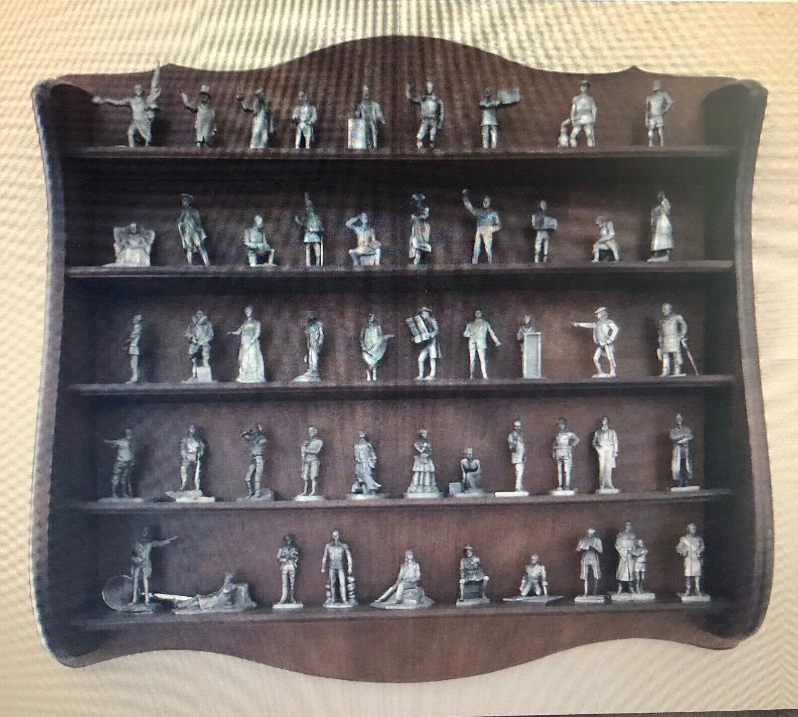 Franklin Mint Great American pewter sculpture collection eBay