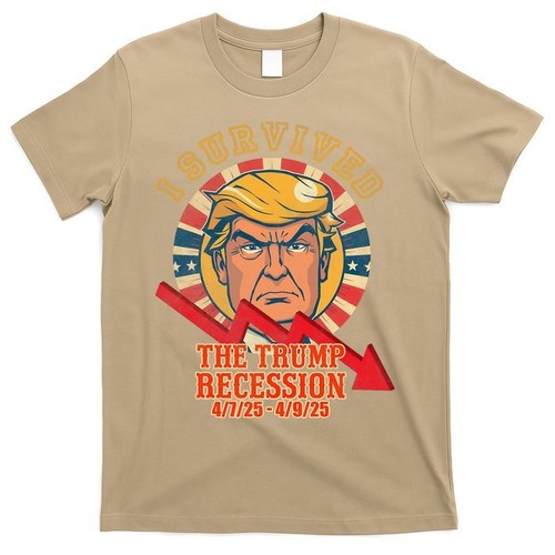 I SURVIVED THE TRUMP RECESSION 4 7 25 - 4 9 25 T-Shirt Unisex - Picture 8 of 9