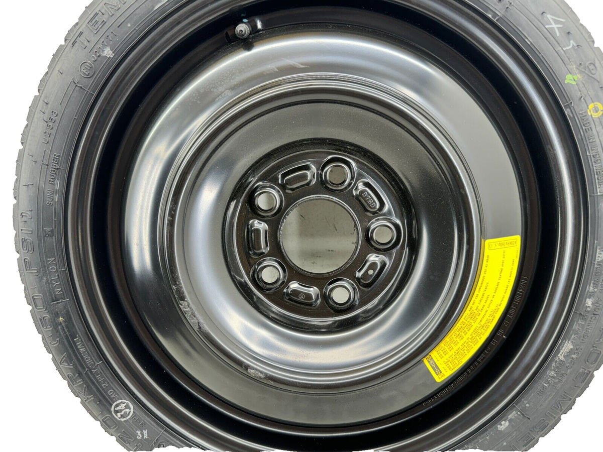 2014-2020 Mazda 3 Spare Tire Tyre Donut OEM T125/70d16 5 Lug for