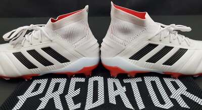 Adidas Predator Mania 19.1 FG ADV, White/Black/Red, Size 8.5 (EE7864) | eBay