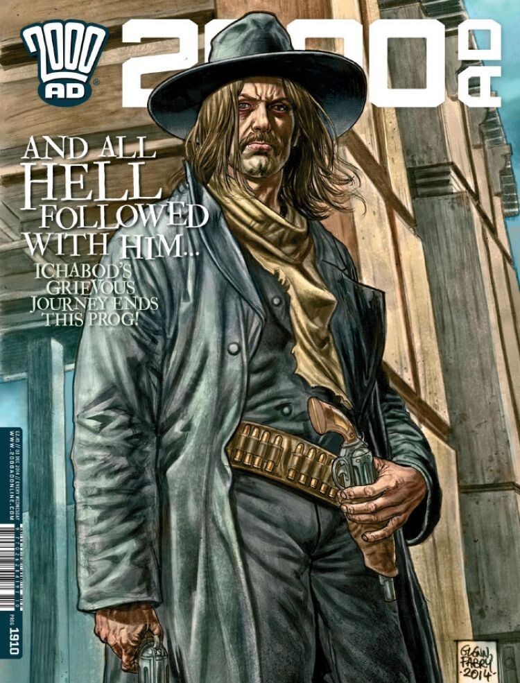 2000 AD Prog 1910: And All Hell Followed With Him... (Paperback, 2014)