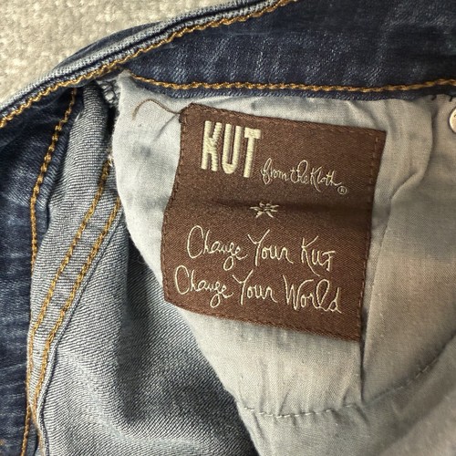 Kut from the Kloth Jeans Damen 4 Katy Boyfriend Straight Leg Stretch Denim Hose - Bild 7 von 16