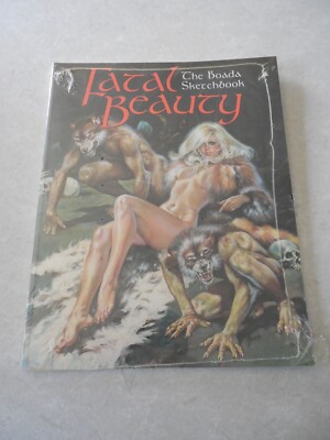 FATAL BEAUTY: THE BOADA SKETCHBOOK, VOLUME ONE, 2000 SQP, BRAND NEW, SEALED!