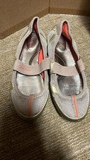 Calvin Klein Gray Fabric Flat Size 6 $135