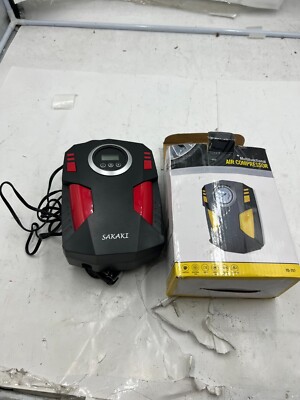 Sakaki Multifunctional Tire Inflator Portable Air Compressor Car Tire Pump YD787