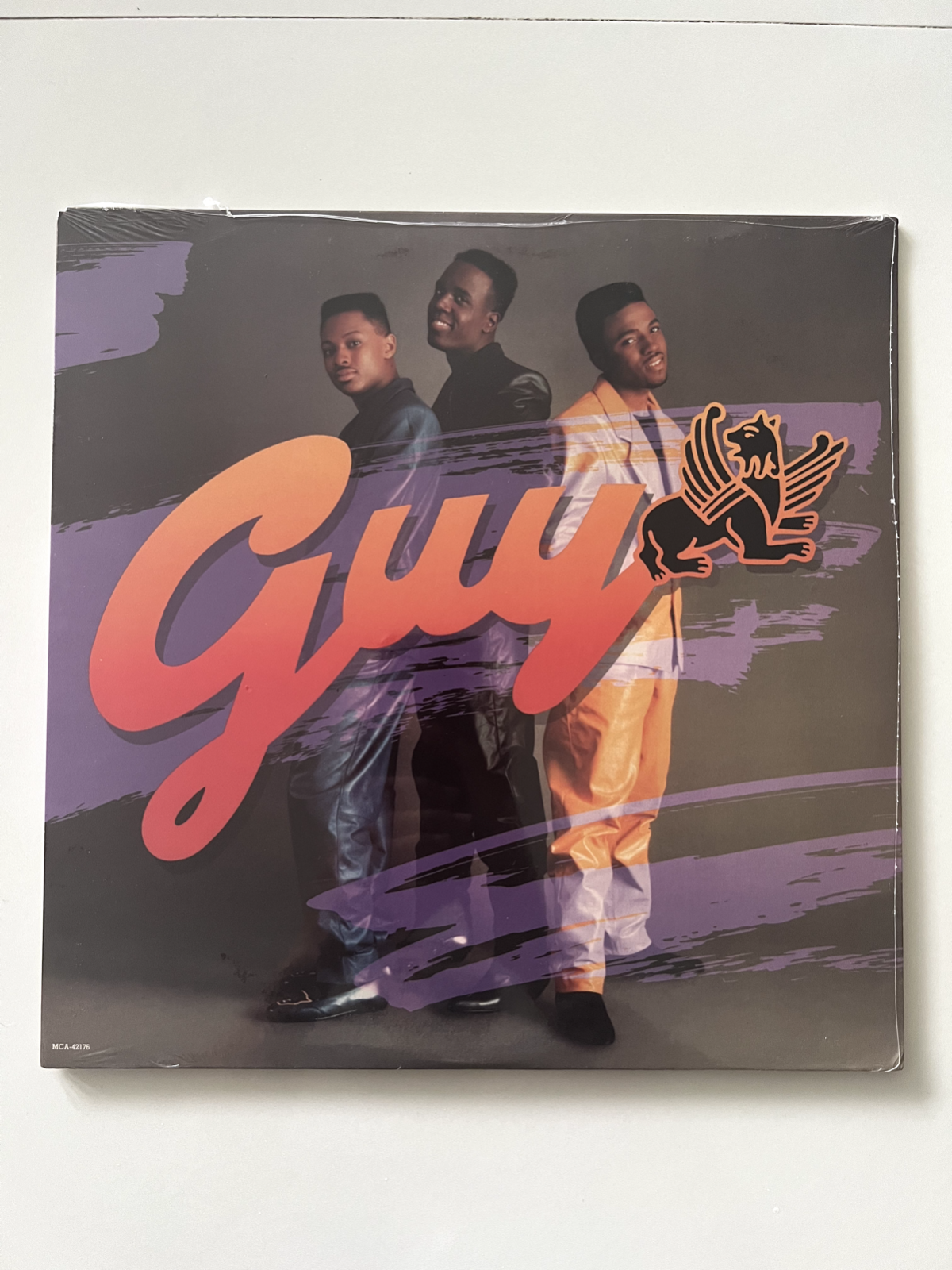 値下げ Guy サイン入りレコード Teddy Riley NJS R&B-