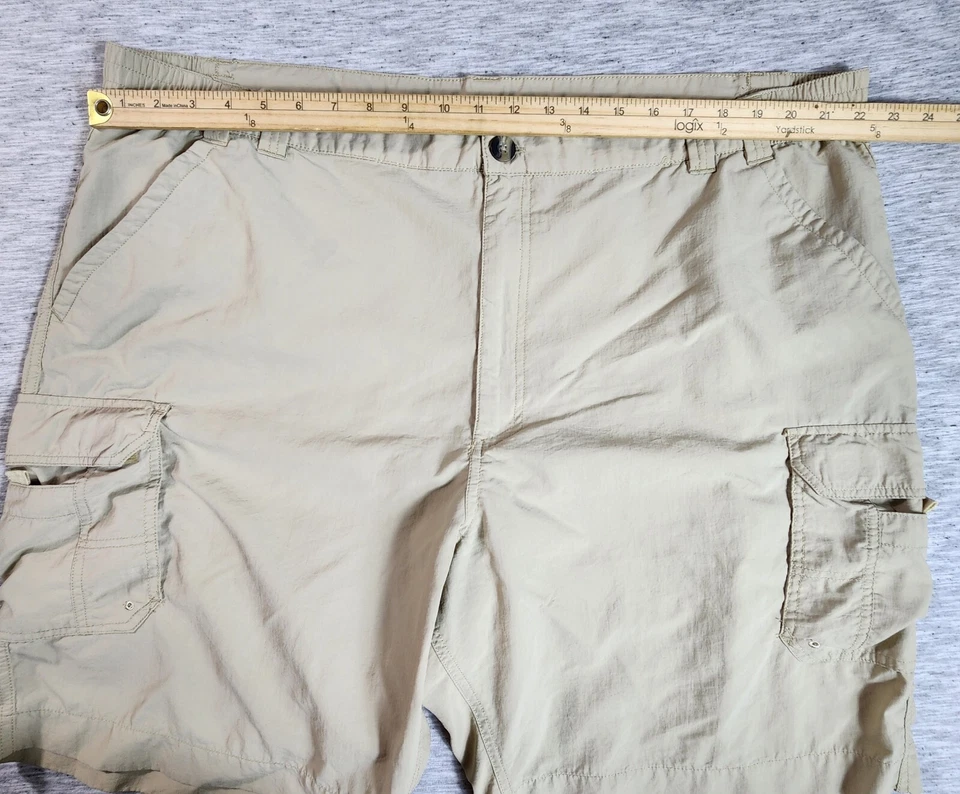 Pantalones Cortos Carga Clearwater Outfitters Ligeros Para Hombre Talla XXL Beige Foto 3 de 4