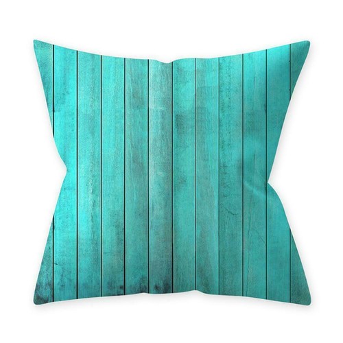 Home Decor Cushion Cover Teal Blue Series Throw Sofa Waist Pillow Case 18" - Picture 3 of 23