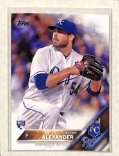 2016 Topps Series 2 #366 Scott Alexander  EX