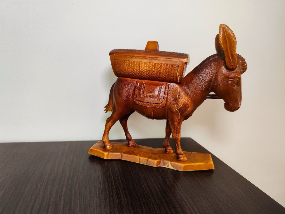 horse cigarette dispenser Vintage Rare DONKEY Cigarette Dispenser Hard Plastic