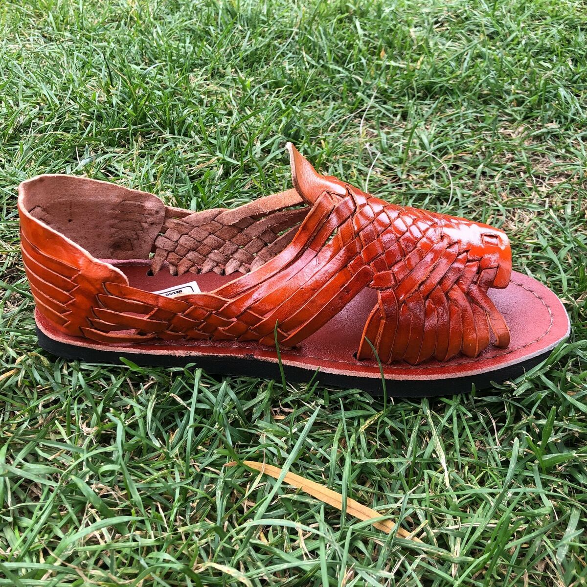 Men's Pachuco Open-Toed Sandals Huarache de Correa Mexicano Men's Pachuco Open-Toed Sandals Huarache de Correa Mexicano