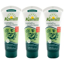 Kamill Hand & Nagelcreme HERBAL 3 x 100 ml f&uuml;r anspruchsvolle Haut TOP