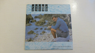 STING. LOVE IS THE SEVENTH WAVE. Original Unplayed 7'' Vinyl. 1985.