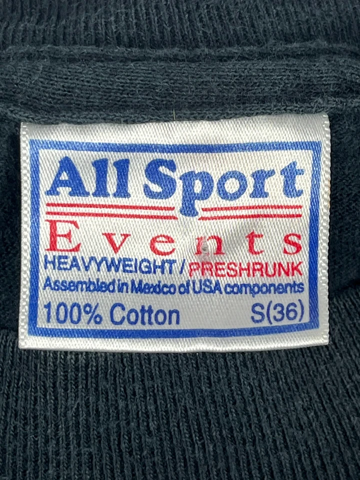 Camiseta de colección Kurt Cobain 1999 Angel Wings AllSportSingle Stitch The End Of Music Foto 3 de 4