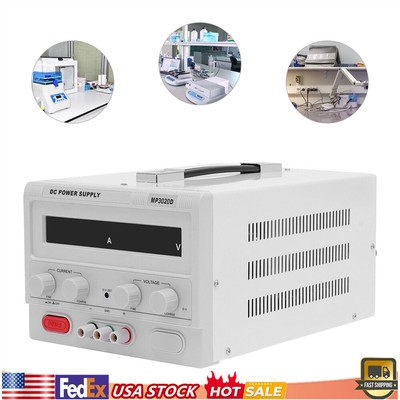 DC Power Supply Adjustable Switching 32V 20Amp Precision Variable Digital 110V