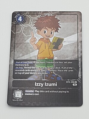 Digimon TCG Izzy Izumi NM