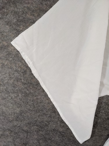 The Clothing Company Top Women Small White Tunic Tie Waist Back Zip Kimono Lined - Picture 5 of 11
