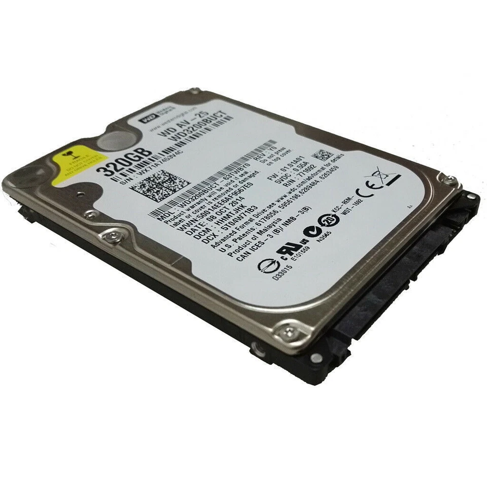 Western Digital AV-25 WD3200BUCT 16MB 320GB 2.5" SATA Laptop HDD Hard Disk Drive - Image 2 of 4