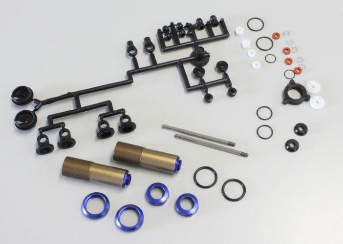 bb5 hugeパロ New Kyosho Shock Set VVC Triple Cap Thread Big Bore W5305V