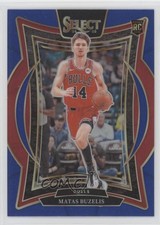 2024-25 Panini Select Concourse Blue Prizm Matas Buzelis #70 18fx