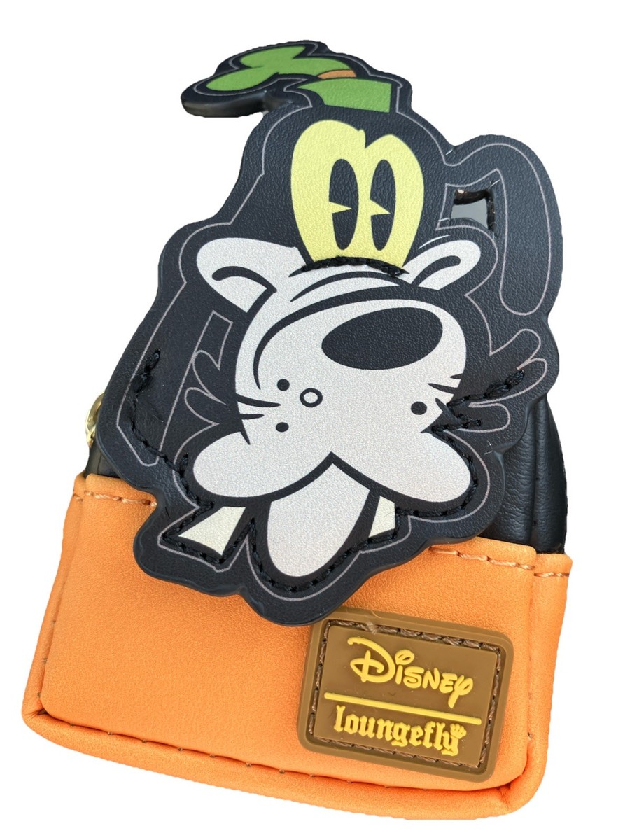 New Disney Parks Loungefly GOOFY Mini Backpack Bag Keychain Charm