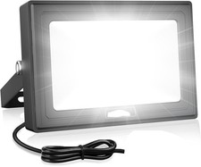 LED Floodlight 25W,Flood Lights Outdoor 6500K Super Bright Daylight White IP66