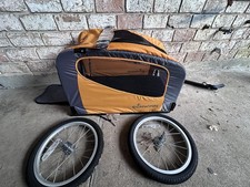 Rascal Dog Bike Trailer Carrier for Pets Up to 50lbs - Foldable Versatile
