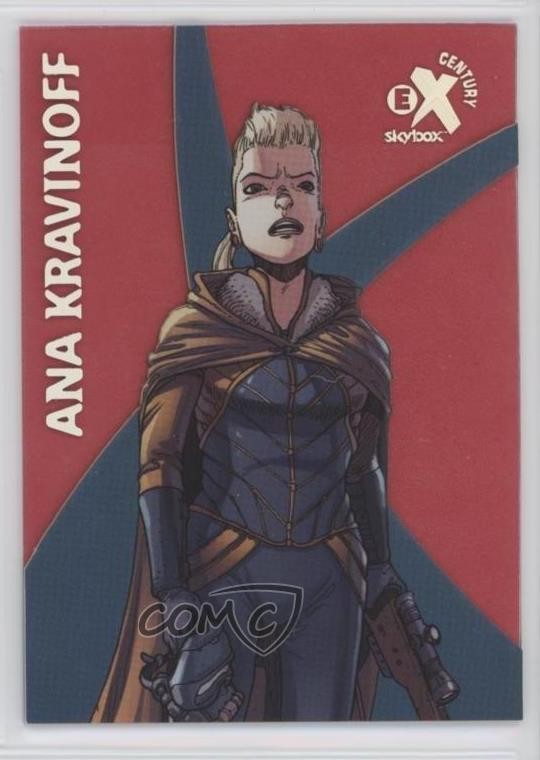 2017 Fleer Ultra Marvel Spider-Man EX Century Then Red 3/27 Ana Kravinoff 1j8