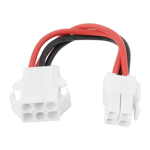 6 Pin to 4 Pin Connector Wire 12-14V for Icom PS-30 PS-85 PS-125 Kenwood PS-50 - Picture 2 of 14
