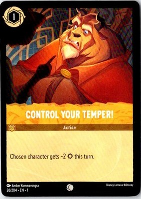 The First Chapter #26/204 Control Your Temper!