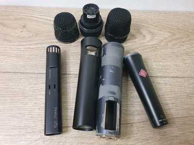 Restposten 6 Sennheiser & Neumann Mikrofon Röhren Kapsel & Grill