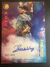 Beck Way Bowman Inception Auto 007/600 New York Yankees Autograph
