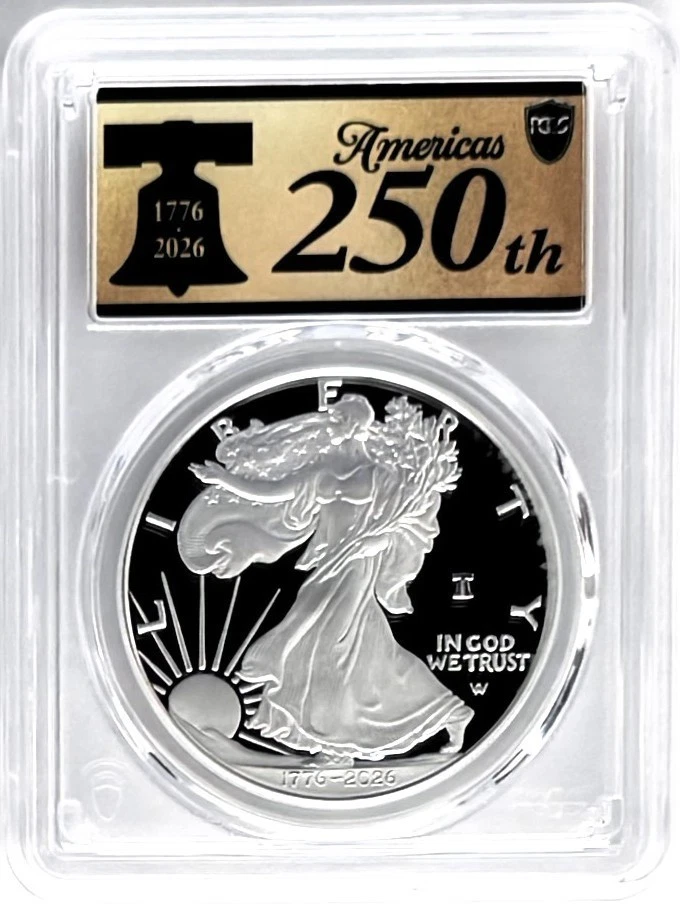American Eagle PR 70 Graded Proof PCGS Certified Silver Bullion