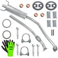 Auspuff Mitteltopf FüR Toyota Corolla 9 IX E12 Limousine, Kombi 1.4 D-4D 04-07